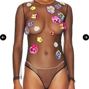 Vivetta Floral Bodysuit